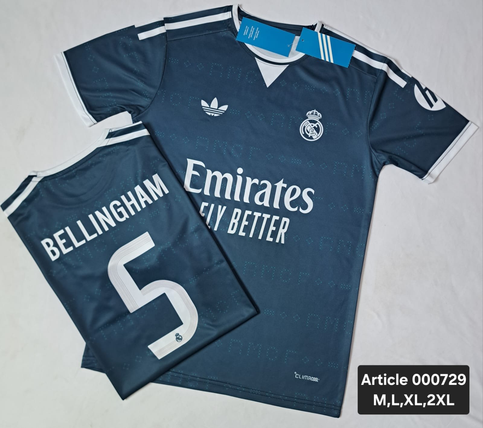 REAL MADRID 26/27 BELLINGHAM 5 MET BLUE  000729