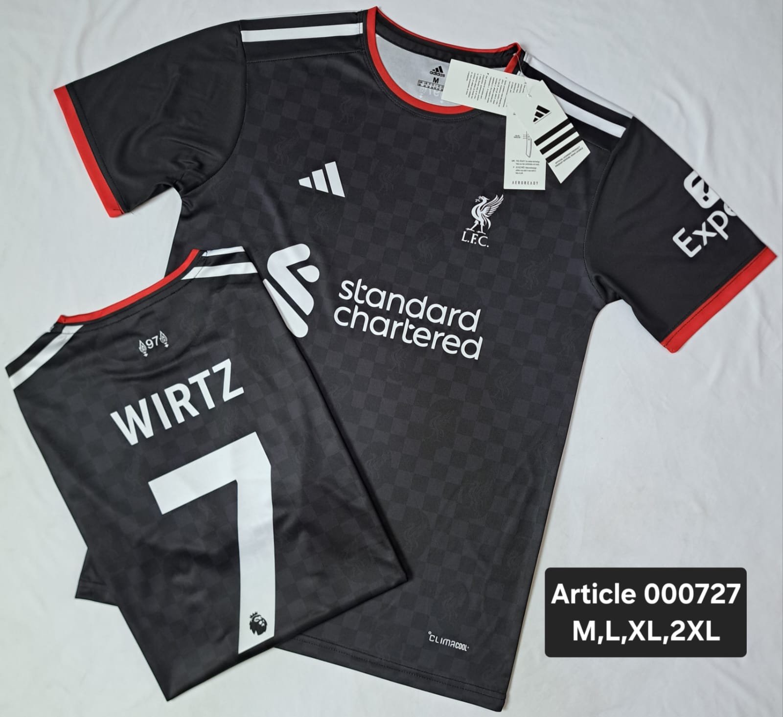 LIVERPOOL 26/27 WIRTZ 7 BLACK 000727