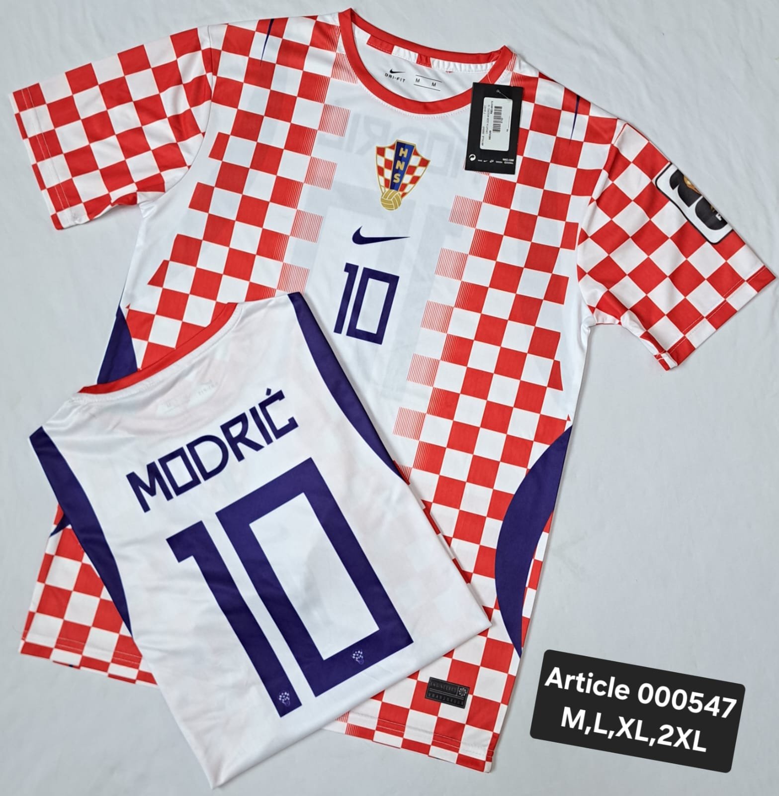 CROTIA 2026 MODRIC 10 RED/WHITE 000547