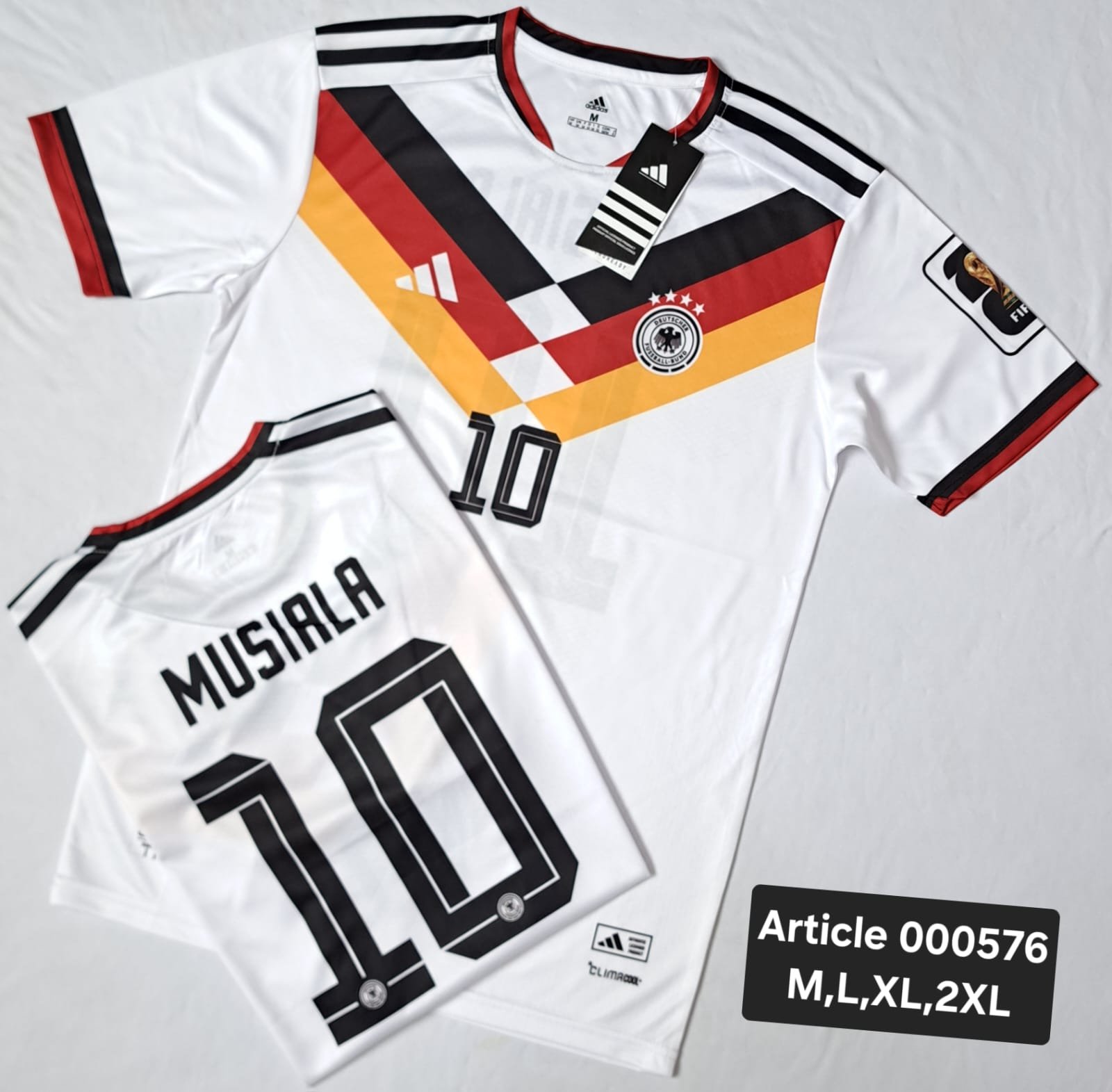 GERMANY 2026 MUSIALA 10 WHITE  000576 GER