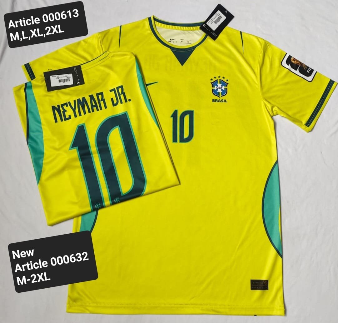 BRAZIL 2026 NEYMAR JR 10 YELLOW  000613