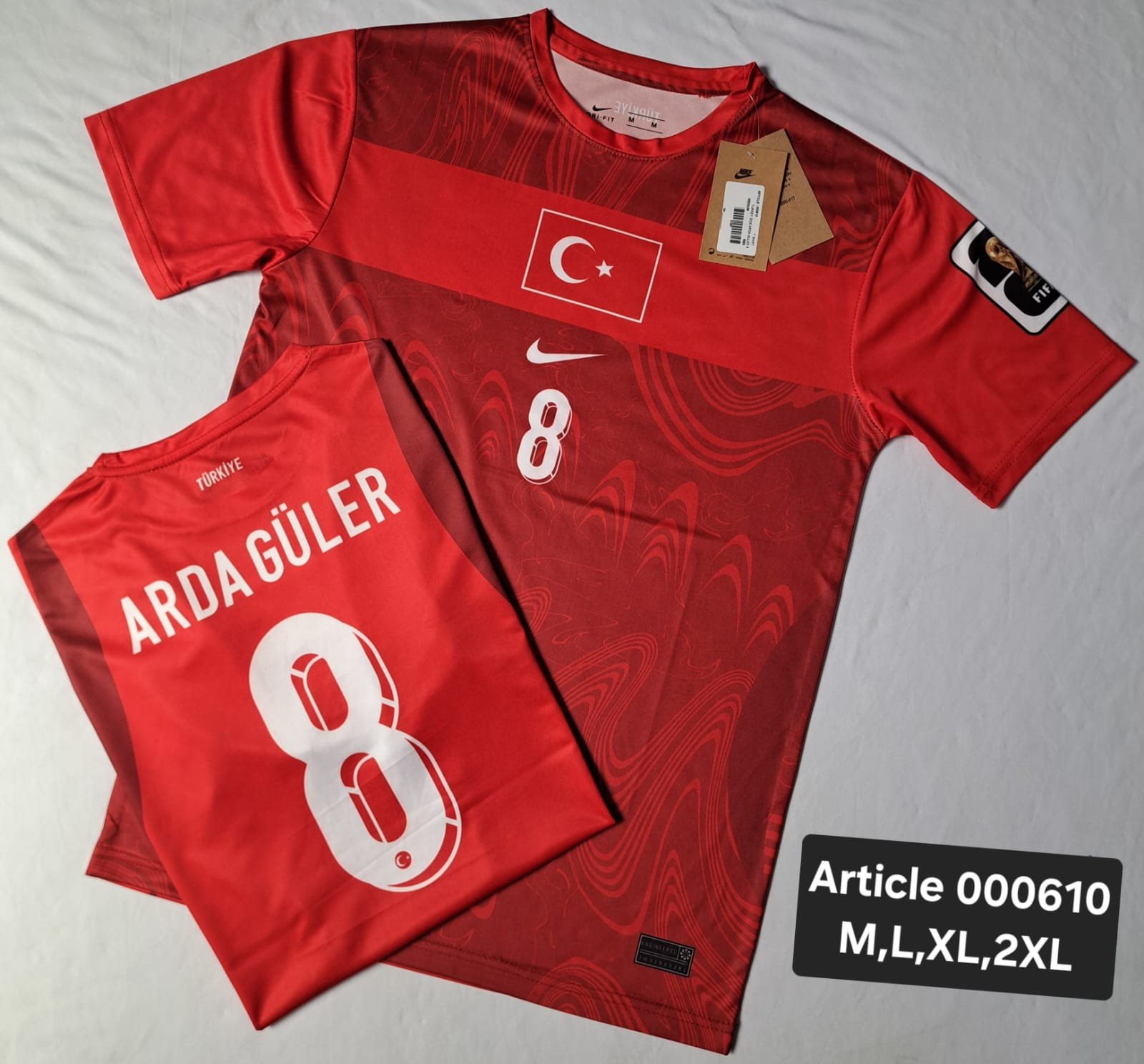 TURKEY 2026 ARDA GULER 8 RED 000610