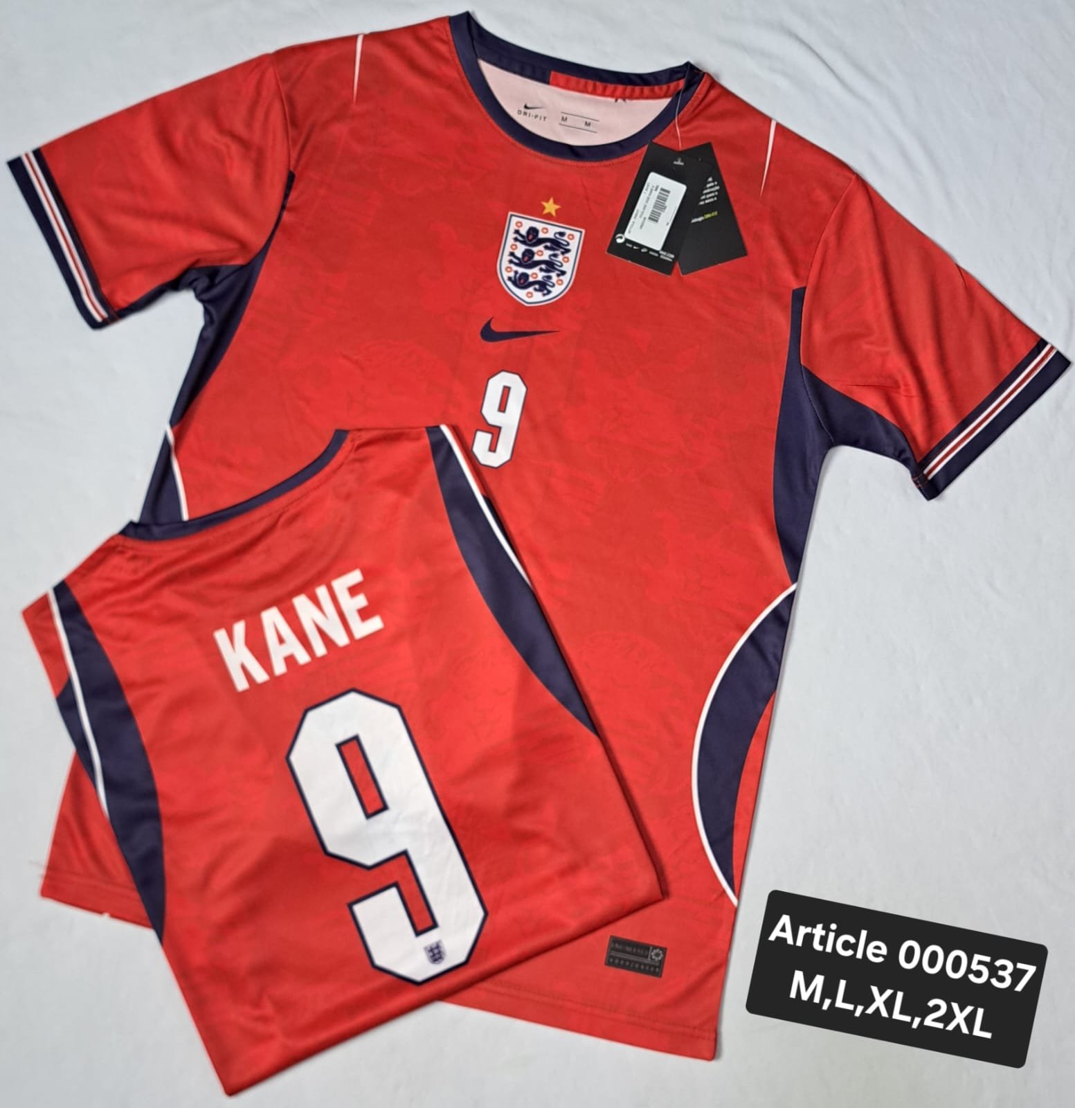 ENGLAND 2026 KANE 9 RED 000537