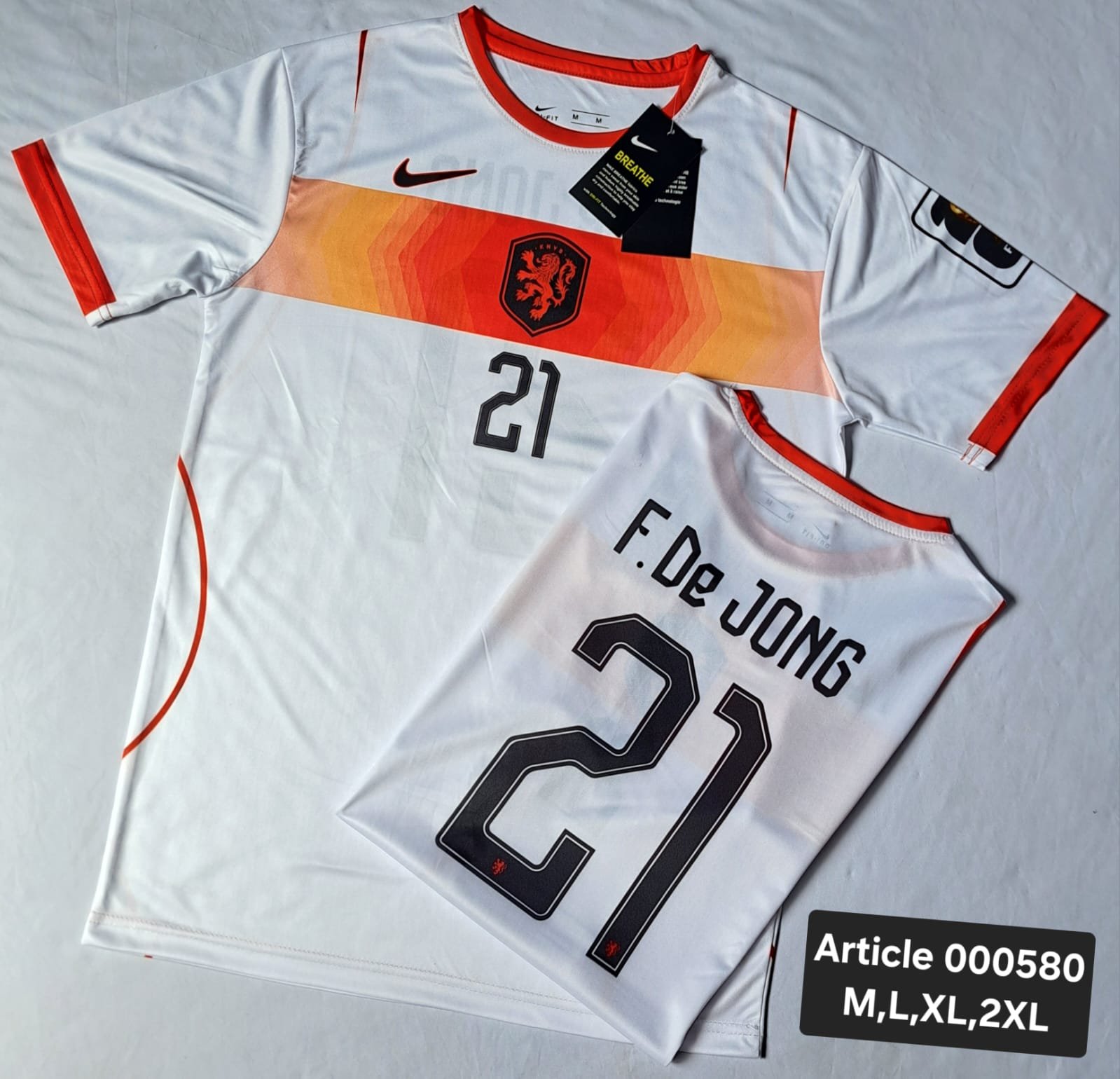 NETHERLAND 2026 F.DE JONG 21 WHITE 000580