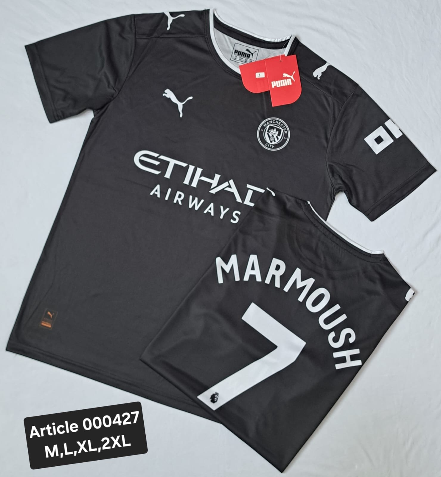 MANCHESTER CITY BLACK MARMOUSH 7 000427