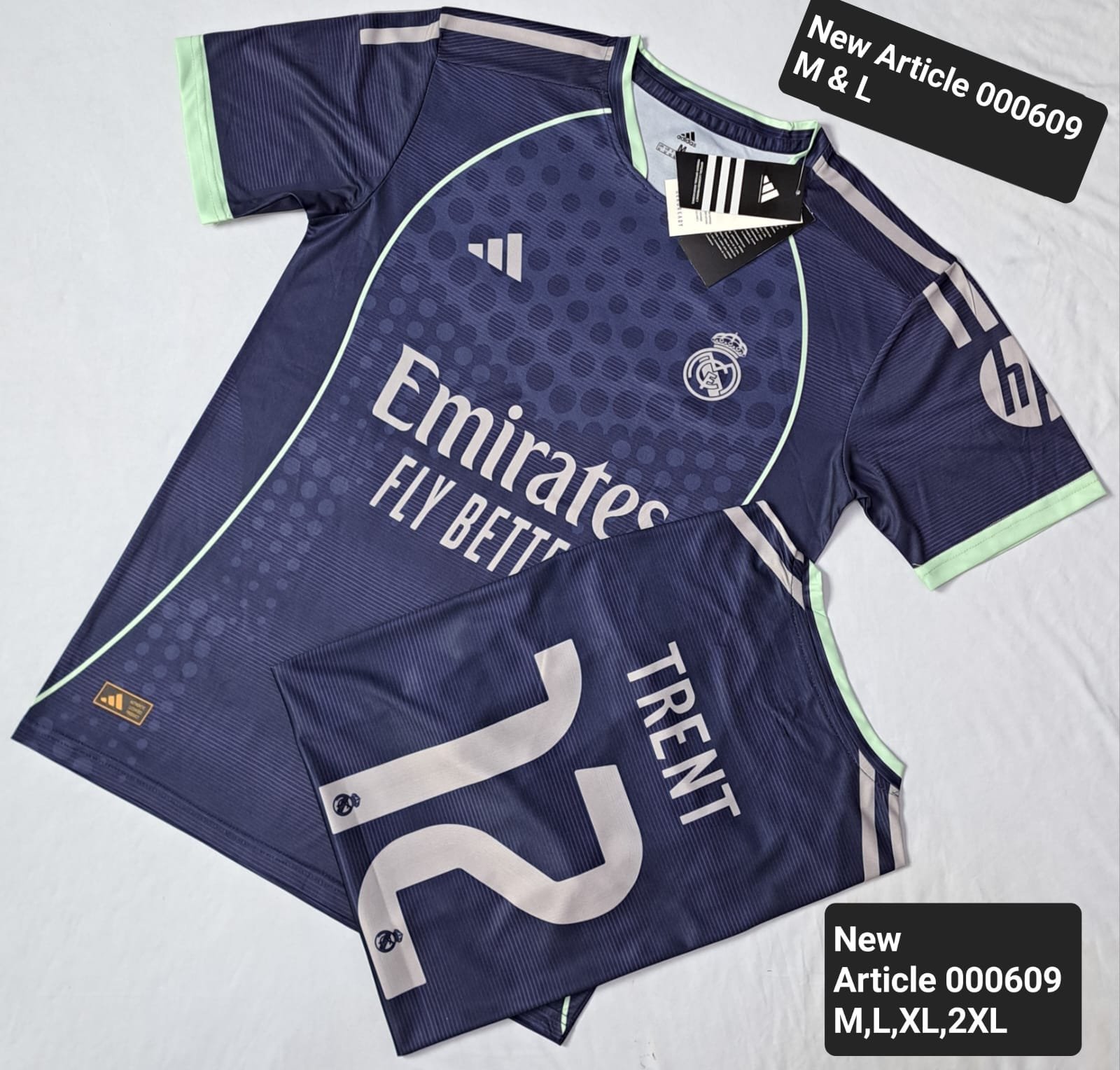 REAL MADRID TRENT 12 NAVY  000609