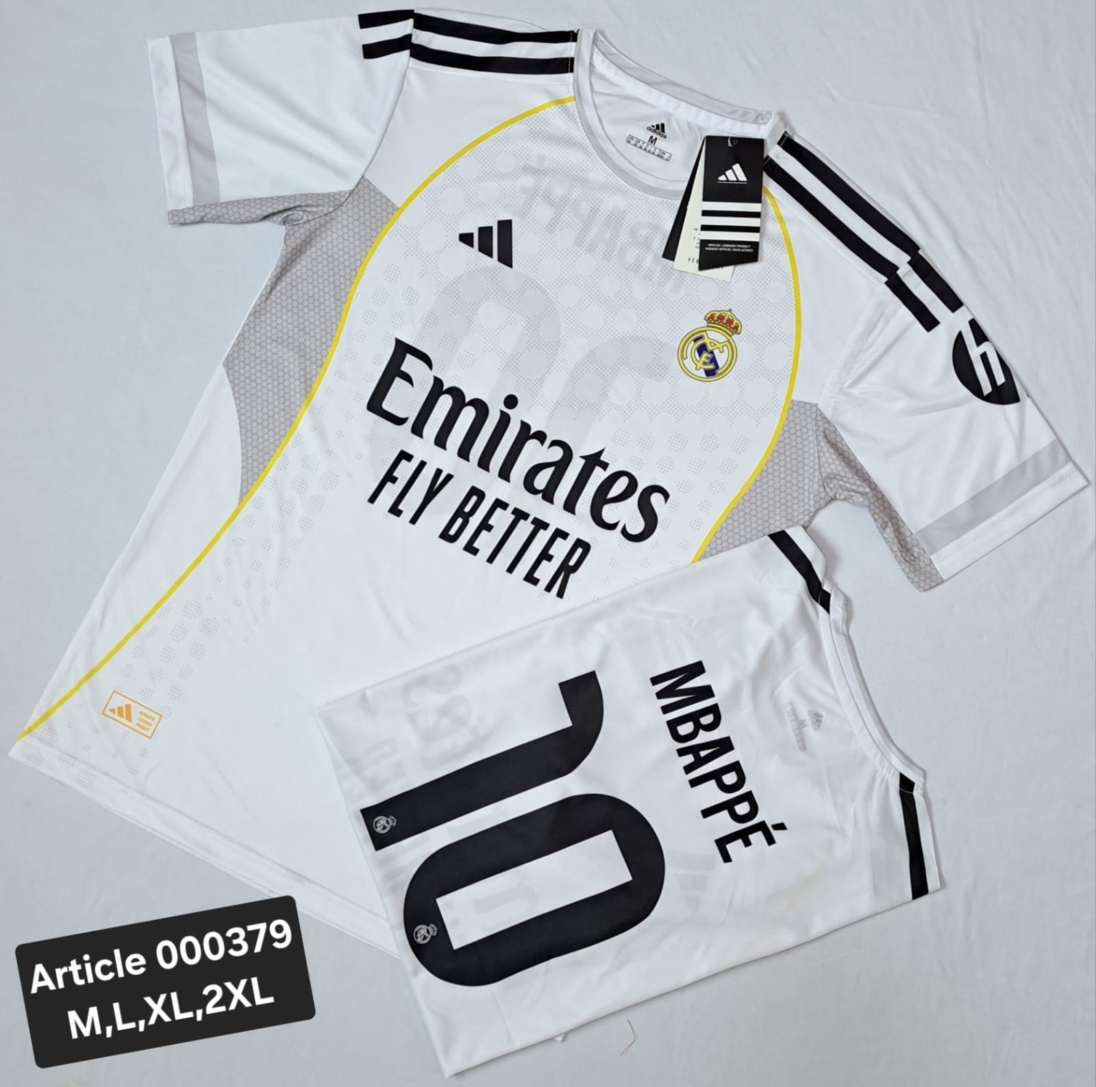 REAL MADRID 10 WHITE  000379