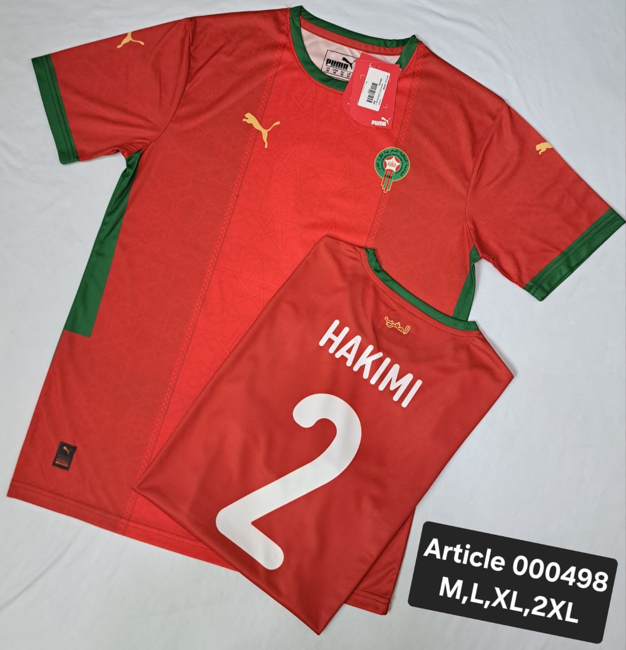 MOROCCO 2026 HAKIMI 2 RED 000498