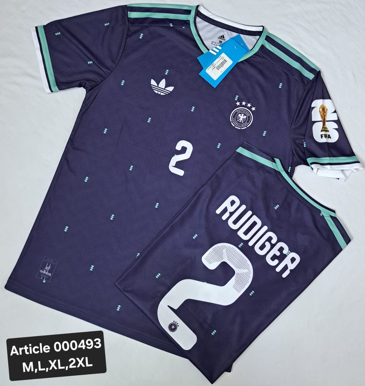 GERMANY 2026 RUDIGER 2 NAVY  000493