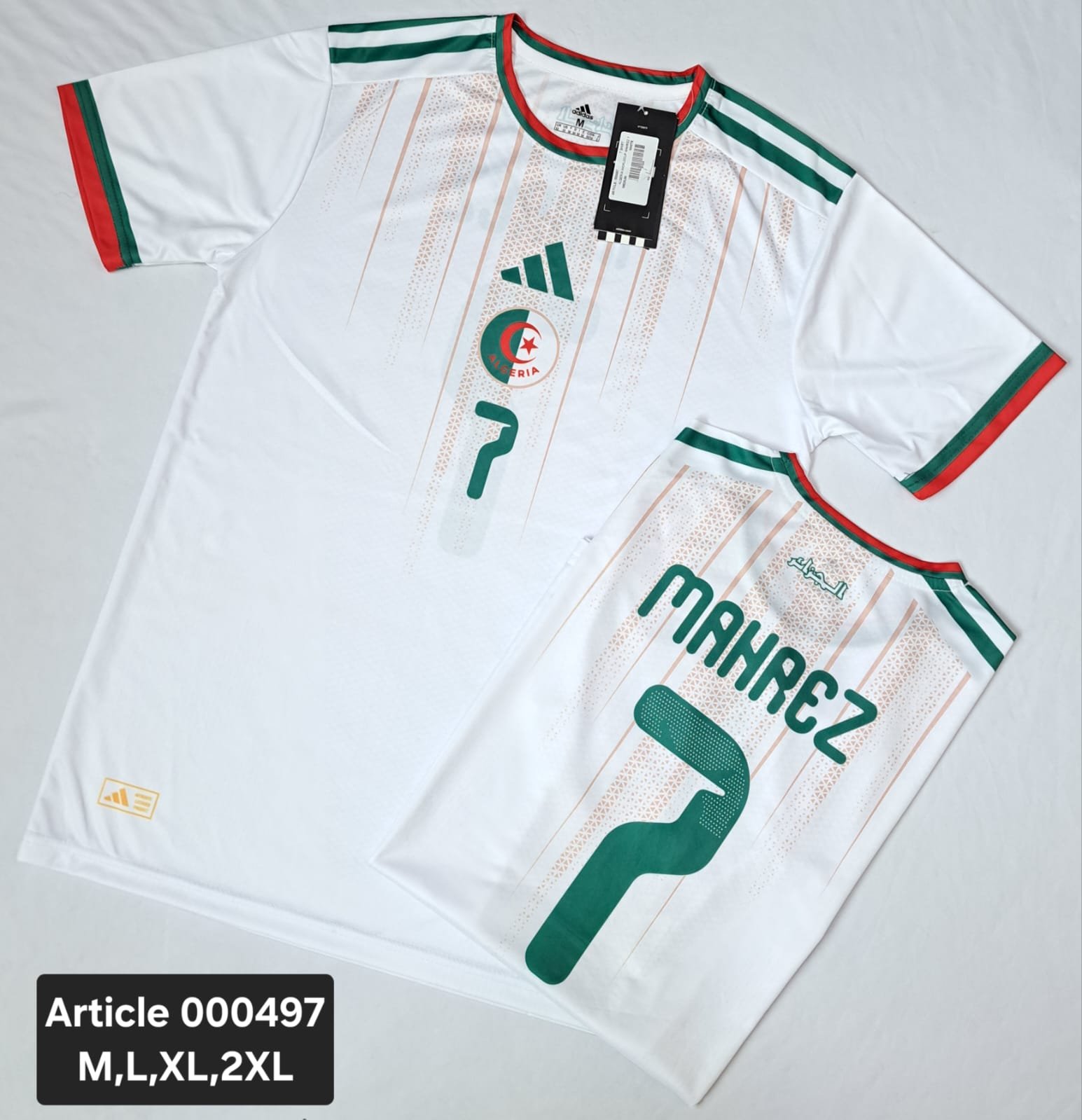 ALGERIA WORLDCUP WHITE  000497