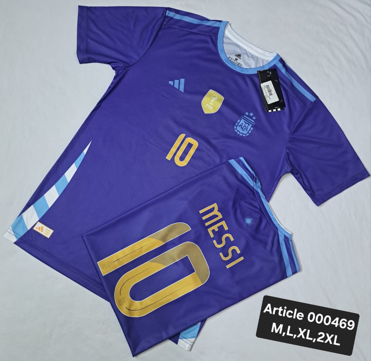 ARGENTINA 2024 MESSI 10 BLUE 000469