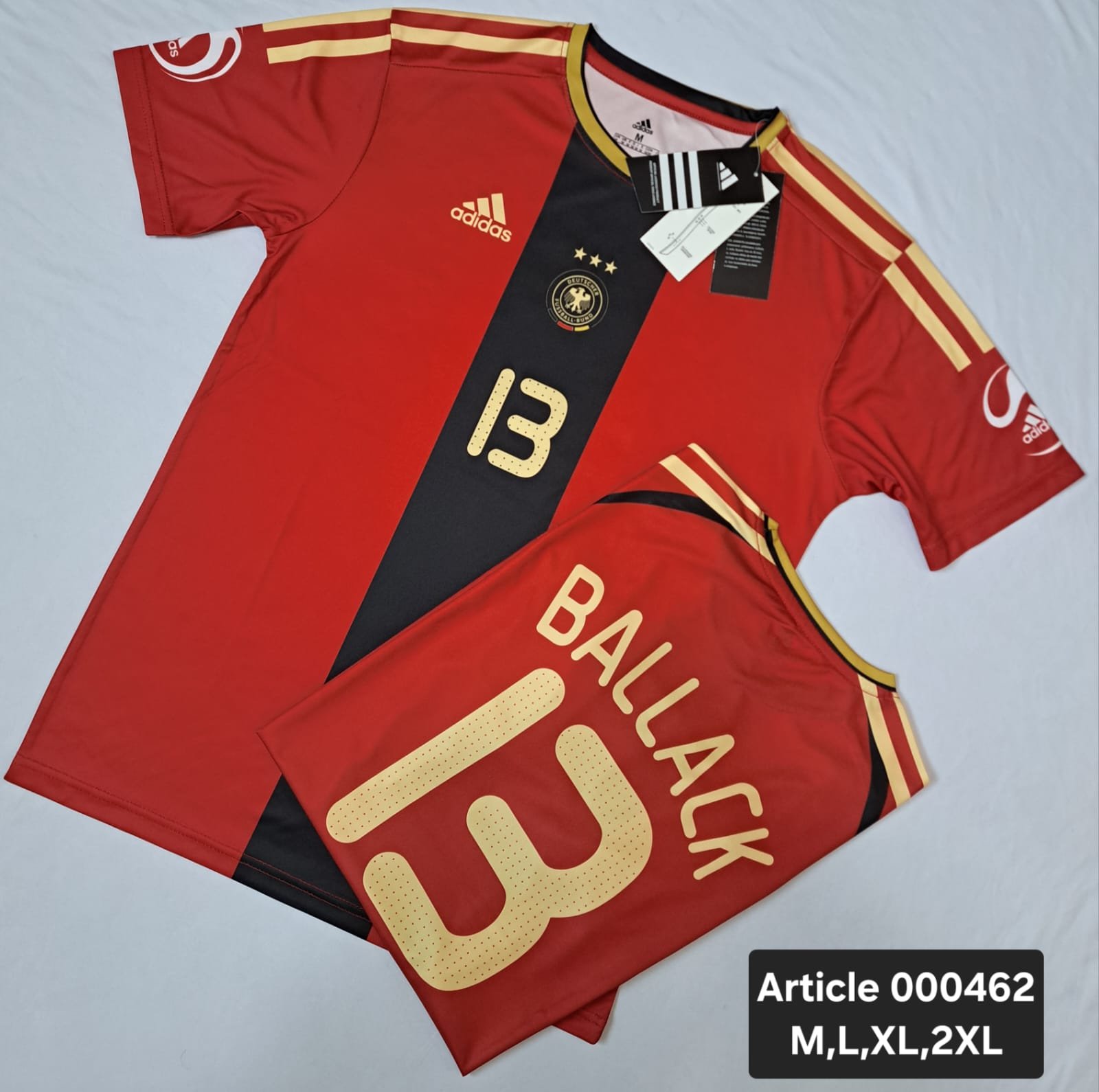 GERMANY BALLACK 13 RED  000462