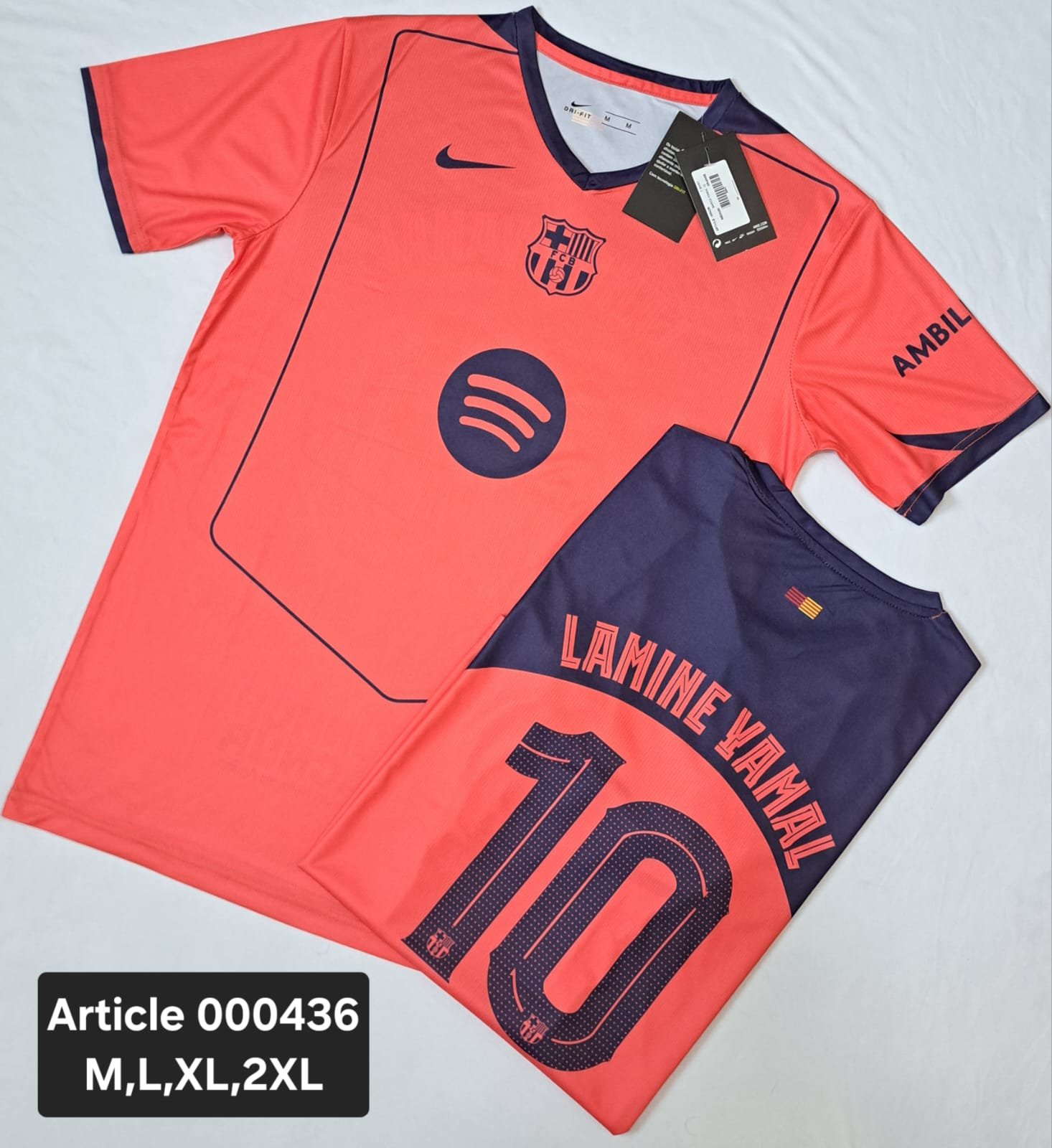 BARCA YAMAL 10 ORANGE 000436