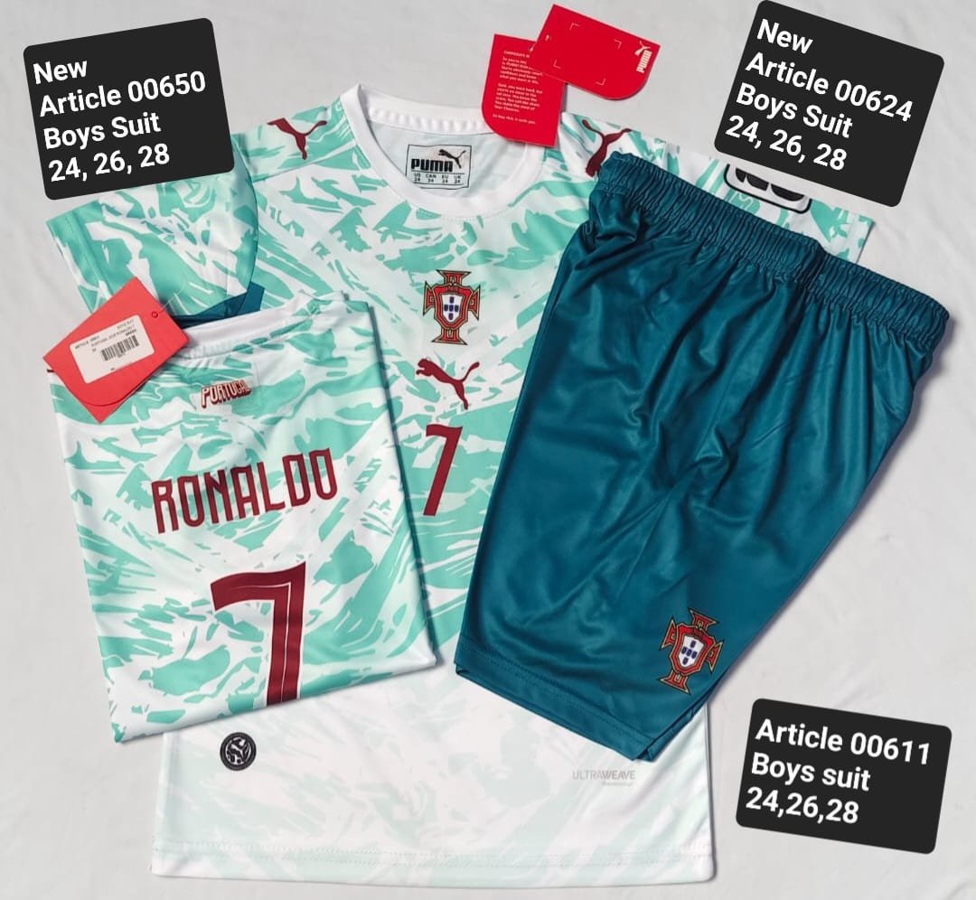 PORTUGAL GREEN WHITE RONALDO 7  00650
