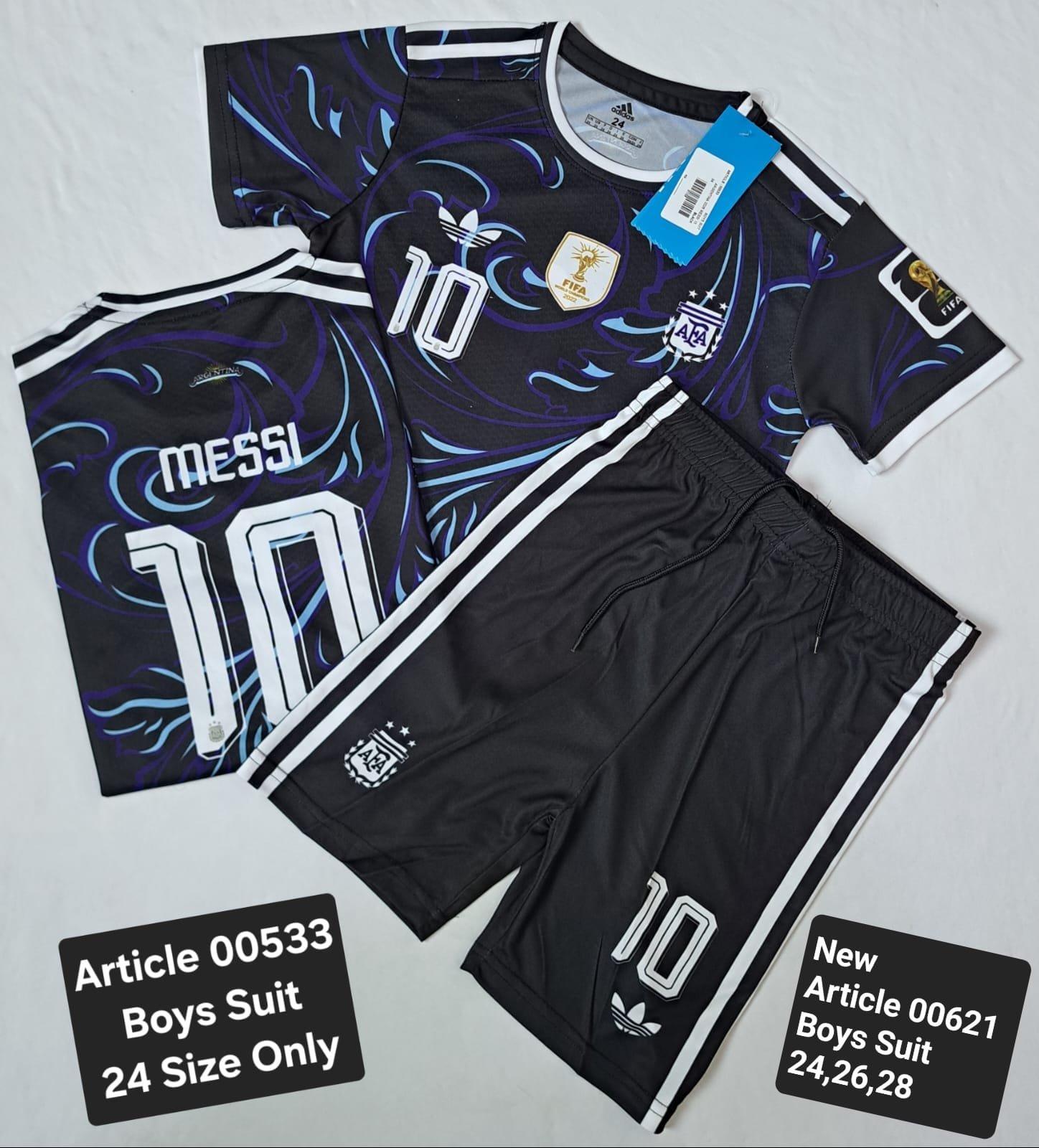 ARGENTINA 2026 MESSI 10 BLACK 00621