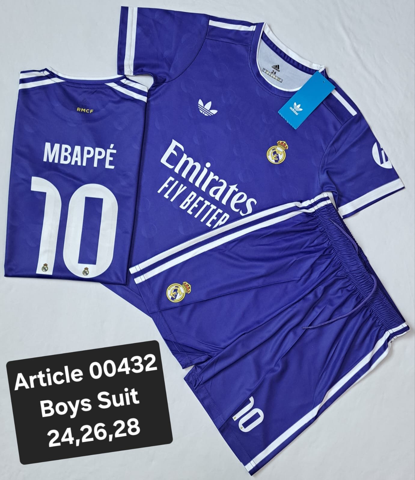 REAL MADRID MBAPPE 10 BLUE 00432