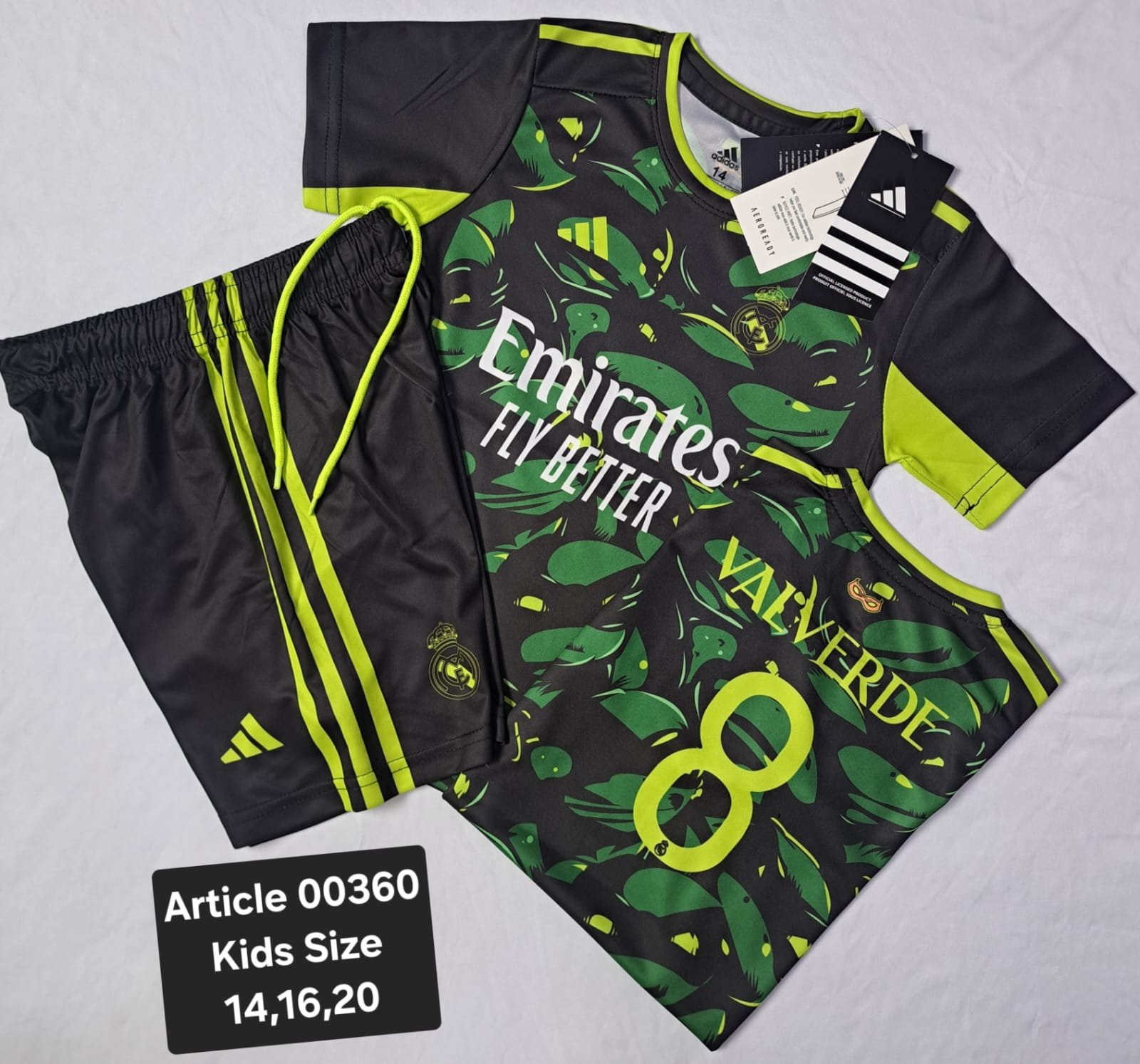 REAL MADRID CONCEPT VALVERDE 8 GREEN 00361