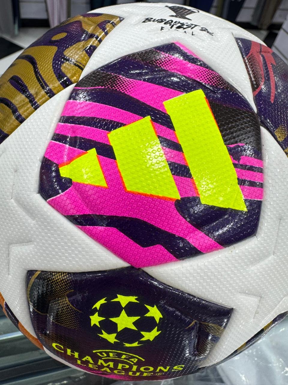 Champions League 2026/27 Final Football Size: 5 Water Proof Texture Material image 2
