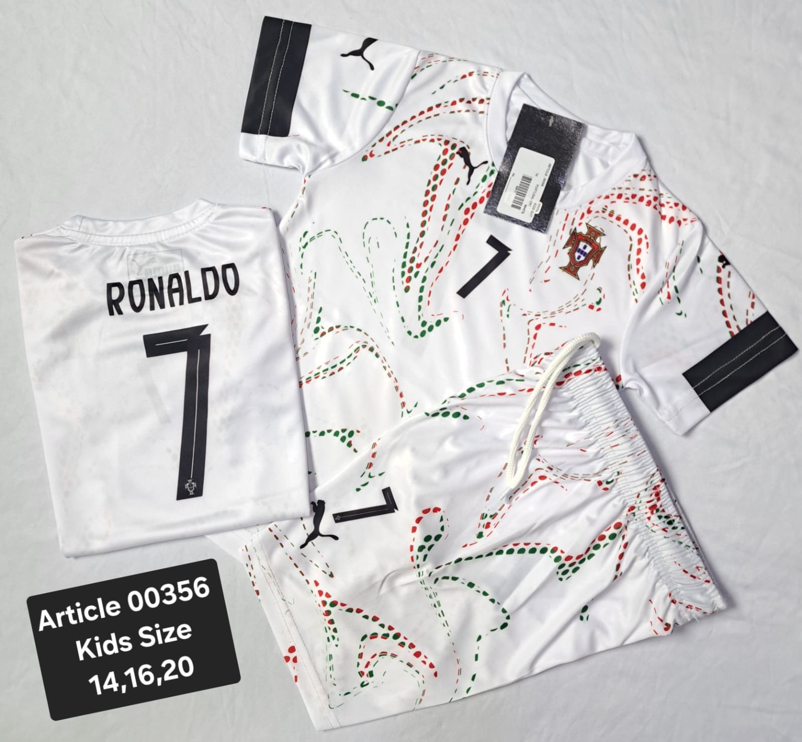 PORTUGAL WHITE RONALDO 7 00356