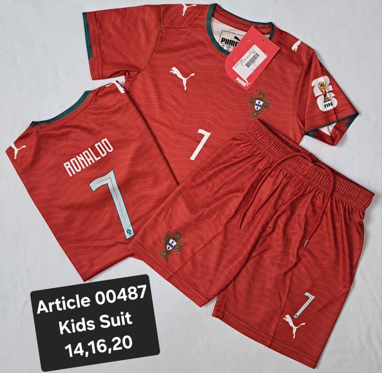PORTUGAL 2026 RONALDO 7 RED  00487