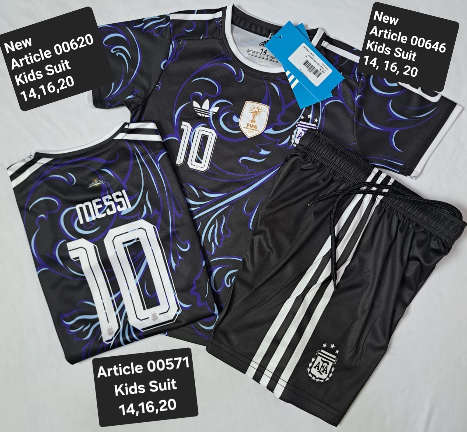 ARGENTINA 2026 MESSI 10 BLACK  00646