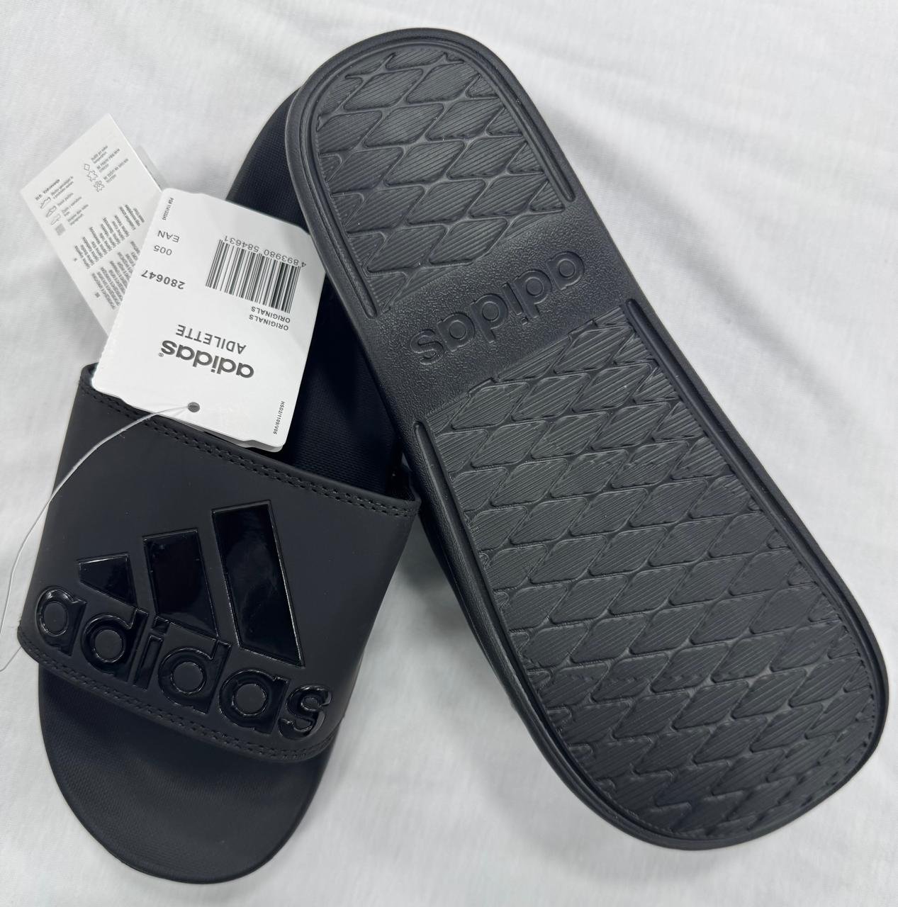 Adidas AdiLete Slides All Black