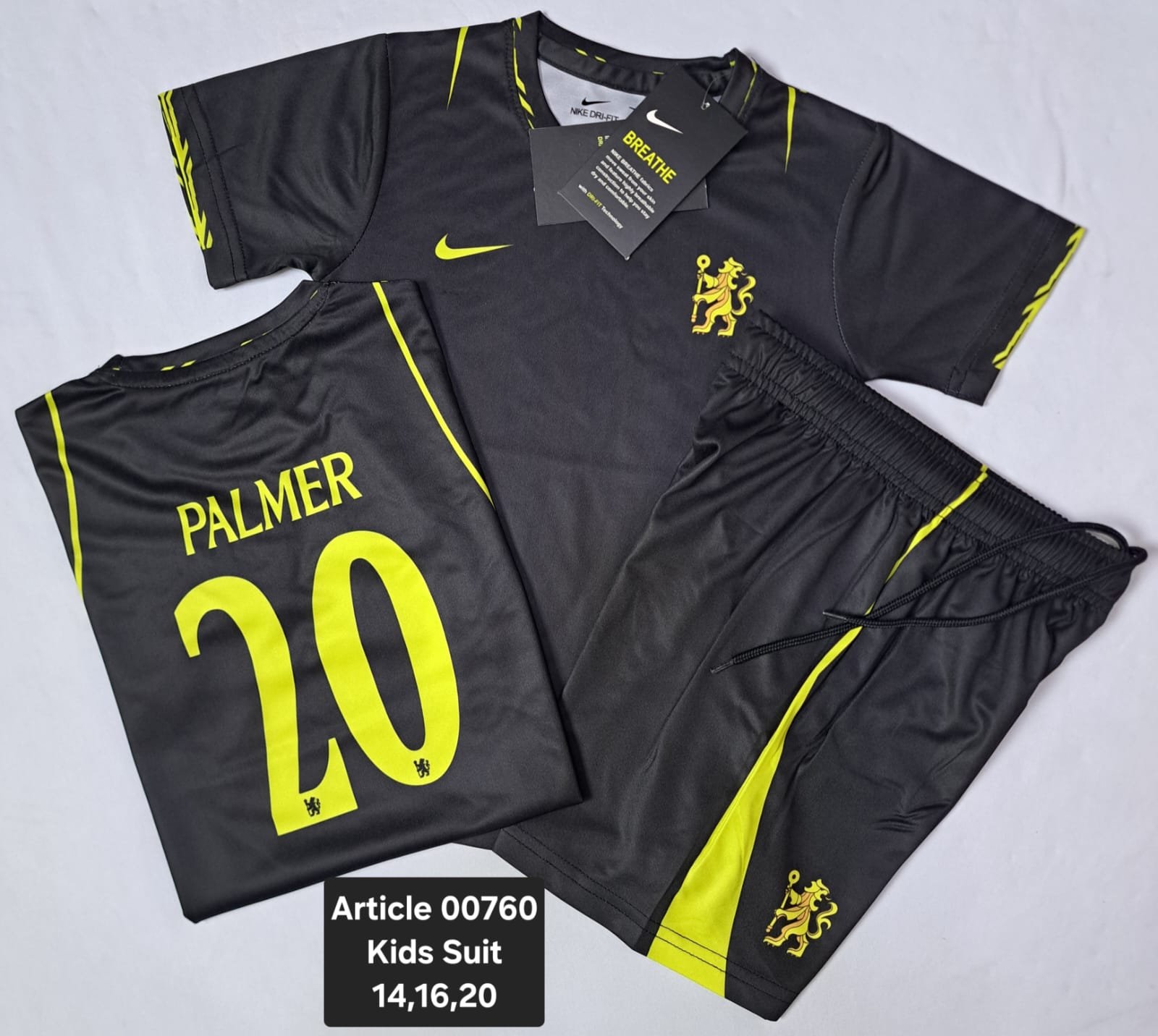 Chelsea Colour: Black Kids Suit Player: Palmer