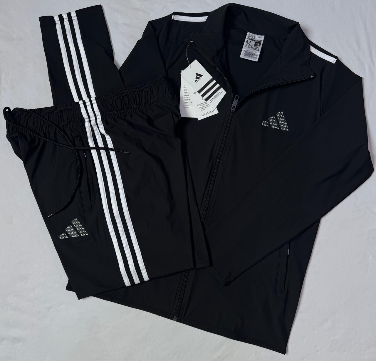Track Suit Article 0213 Black Fabric Texture Lycra/Full Stretchable image 2