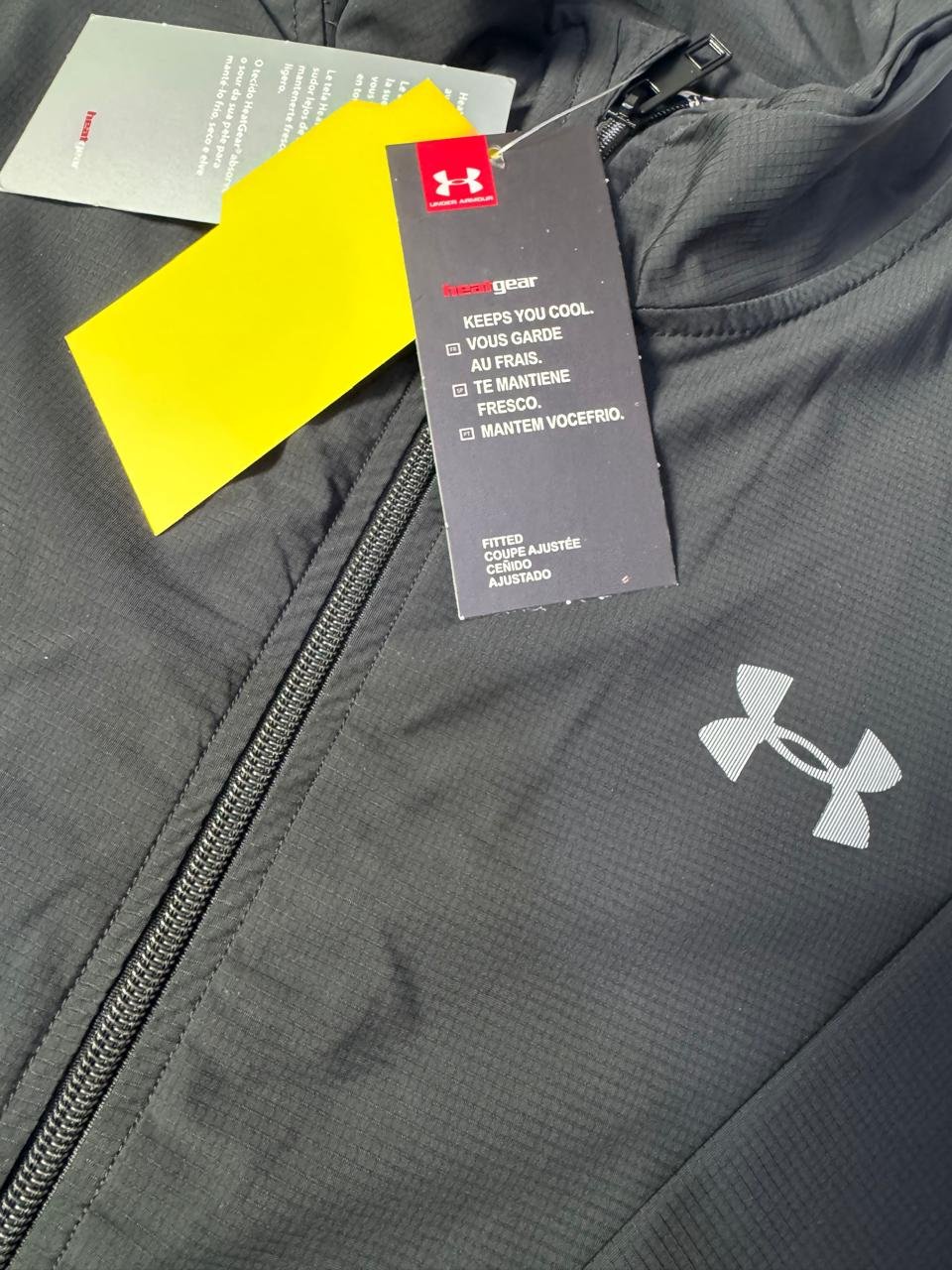 Track Suit Article 0215 Black Fabric Texture Lycra/Full Stretchable image 3
