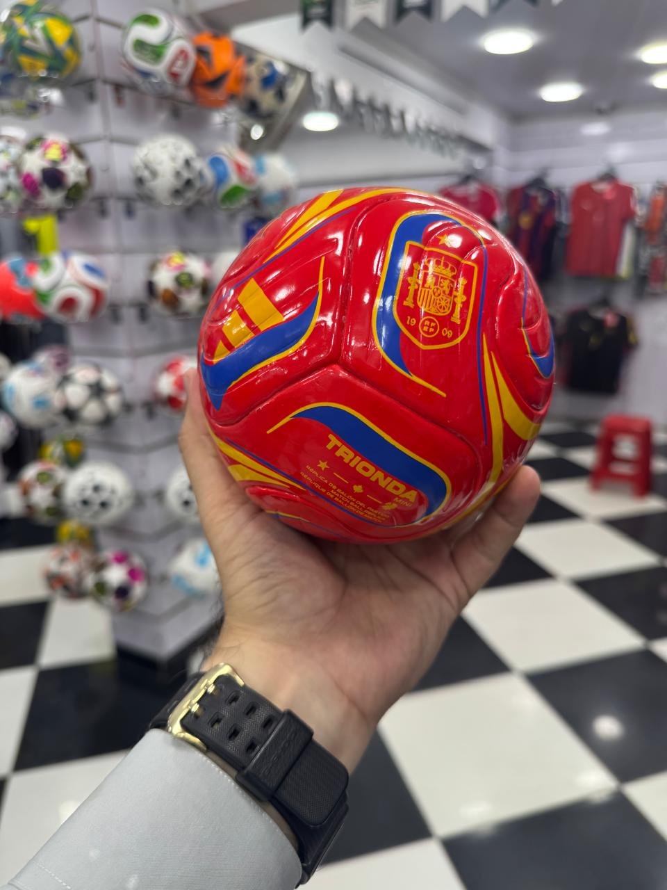 SPAIN FIFA WORLDCUP TRIONDA MINI BALL image 2