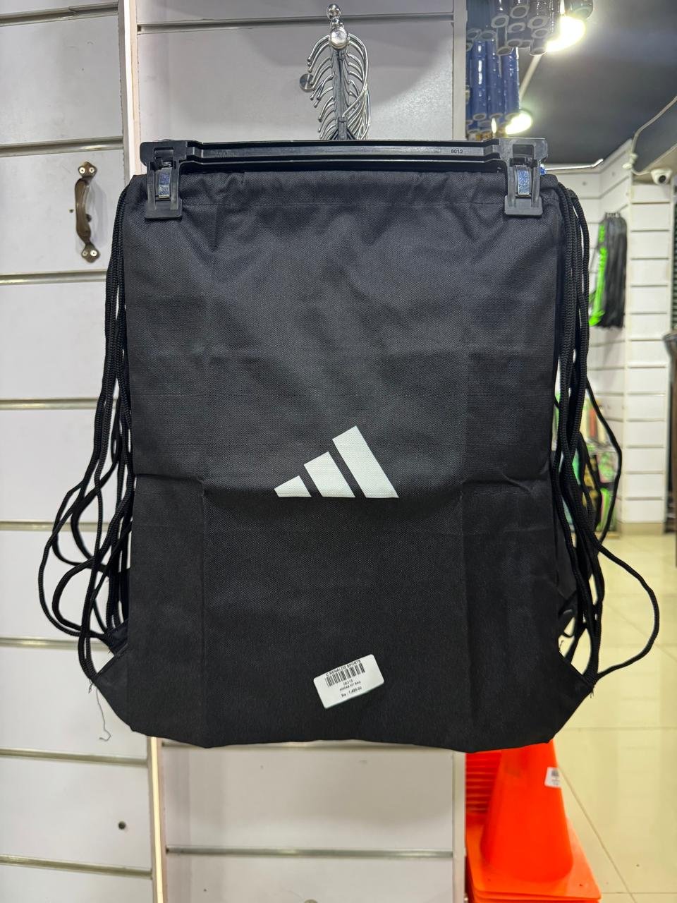 ADIDAS STRING BAG (DORI BAG) SECURE EXTRA POCKET INSIDE